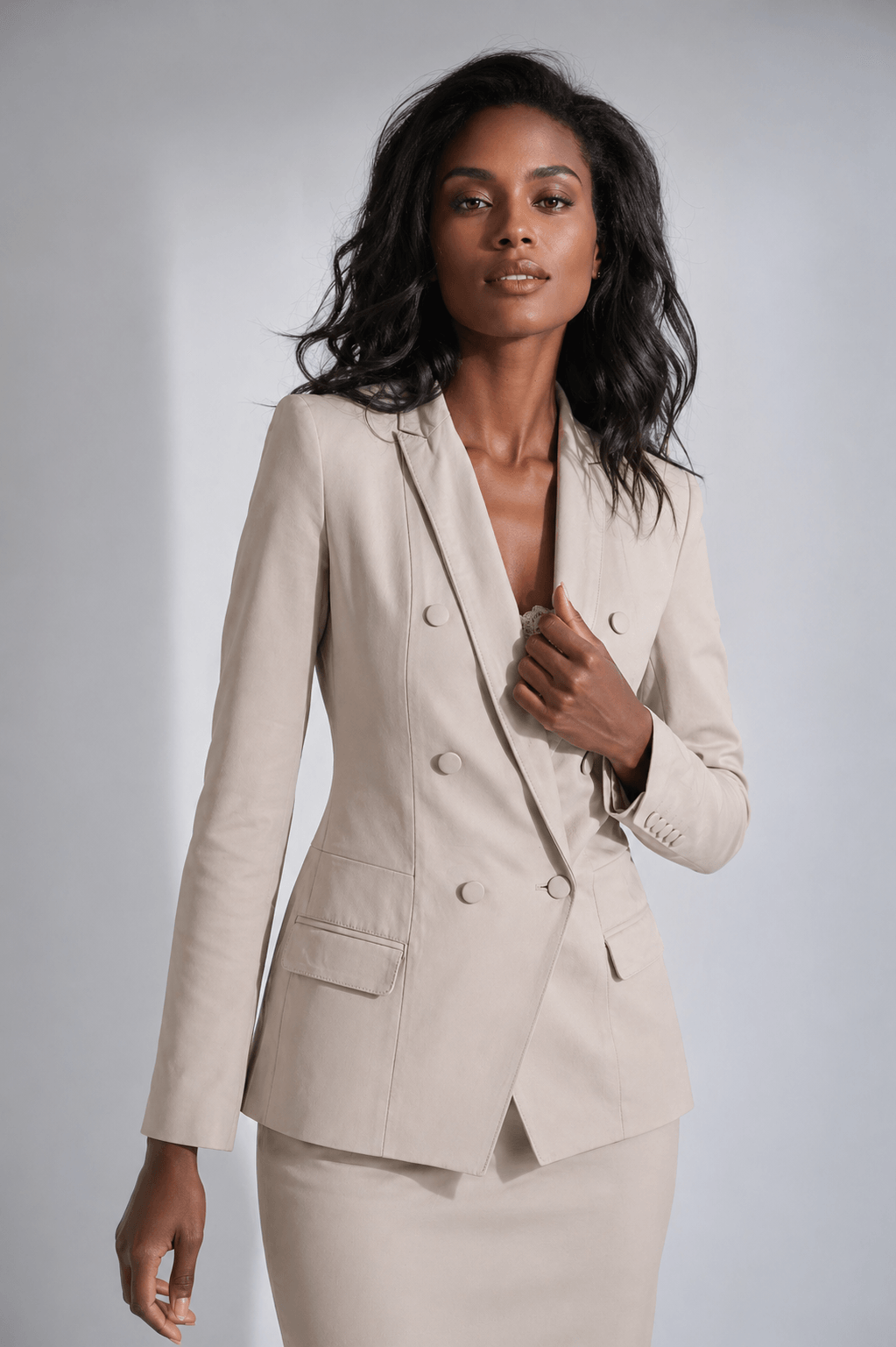 Blazer Alongado Singapura 1 Blazer Alongado Singapura 1