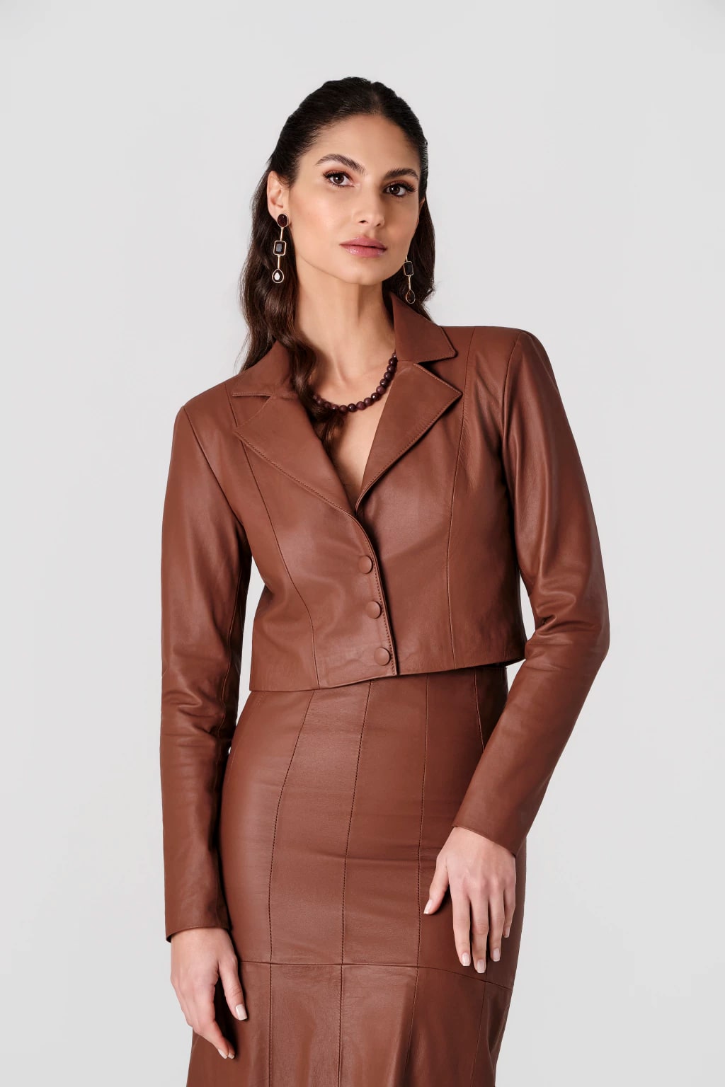 Blazer Cropped Lírio 1 Blazer Cropped Lírio 1