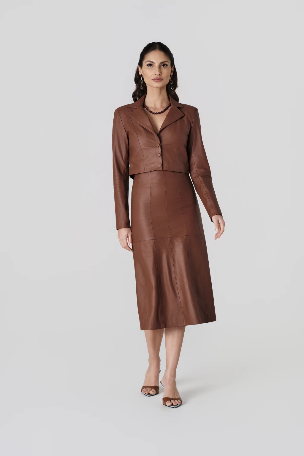 Blazer Cropped Lírio 3 Blazer Cropped Lírio 3