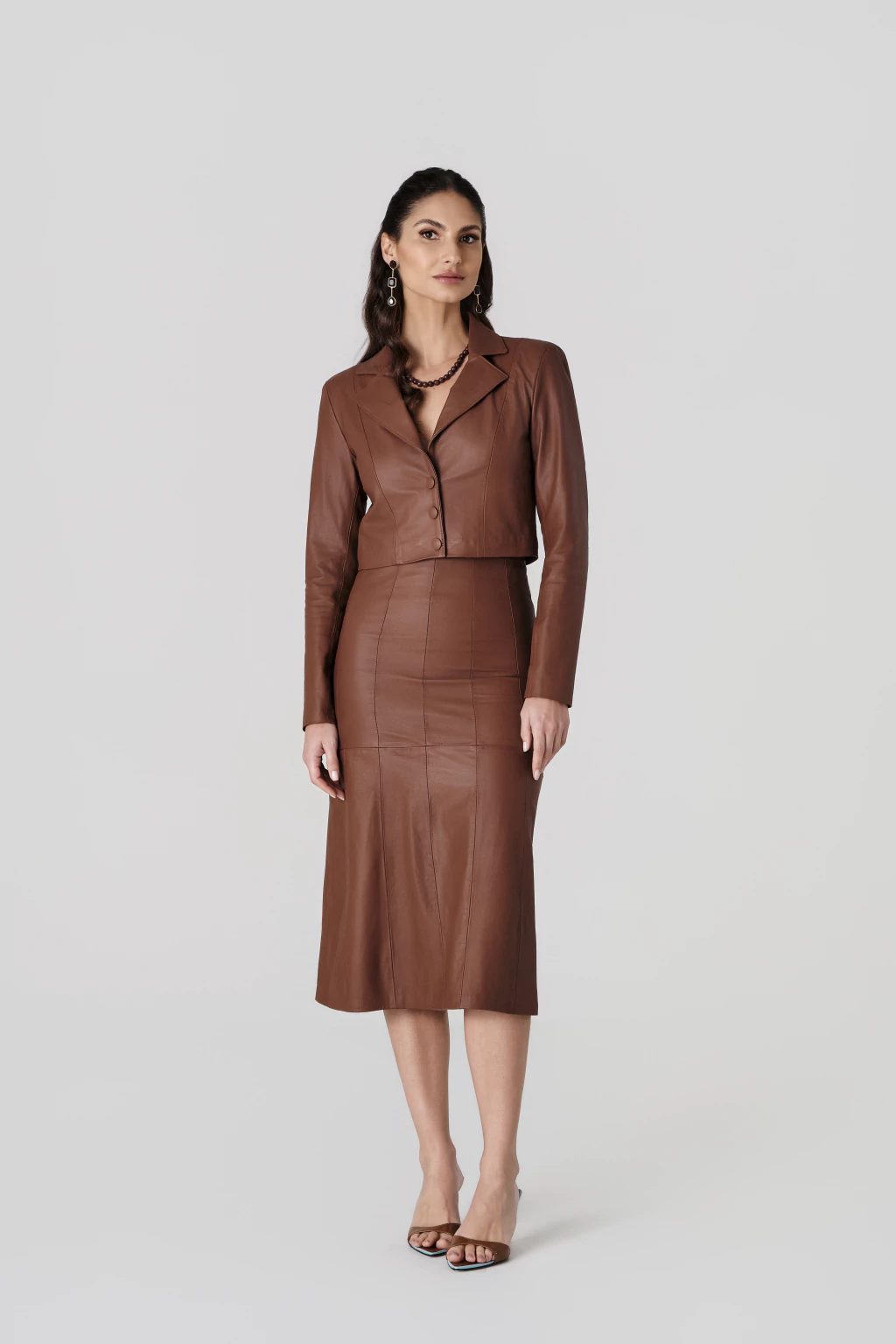 Blazer Cropped Lírio 7 Blazer Cropped Lírio 7