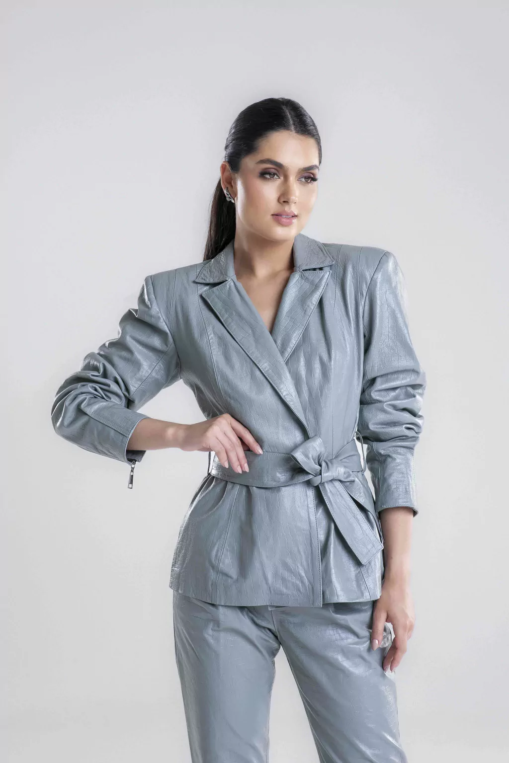 Blazer Kimono Alongado - Nova York 1 Blazer Kimono Alongado - Nova York 1