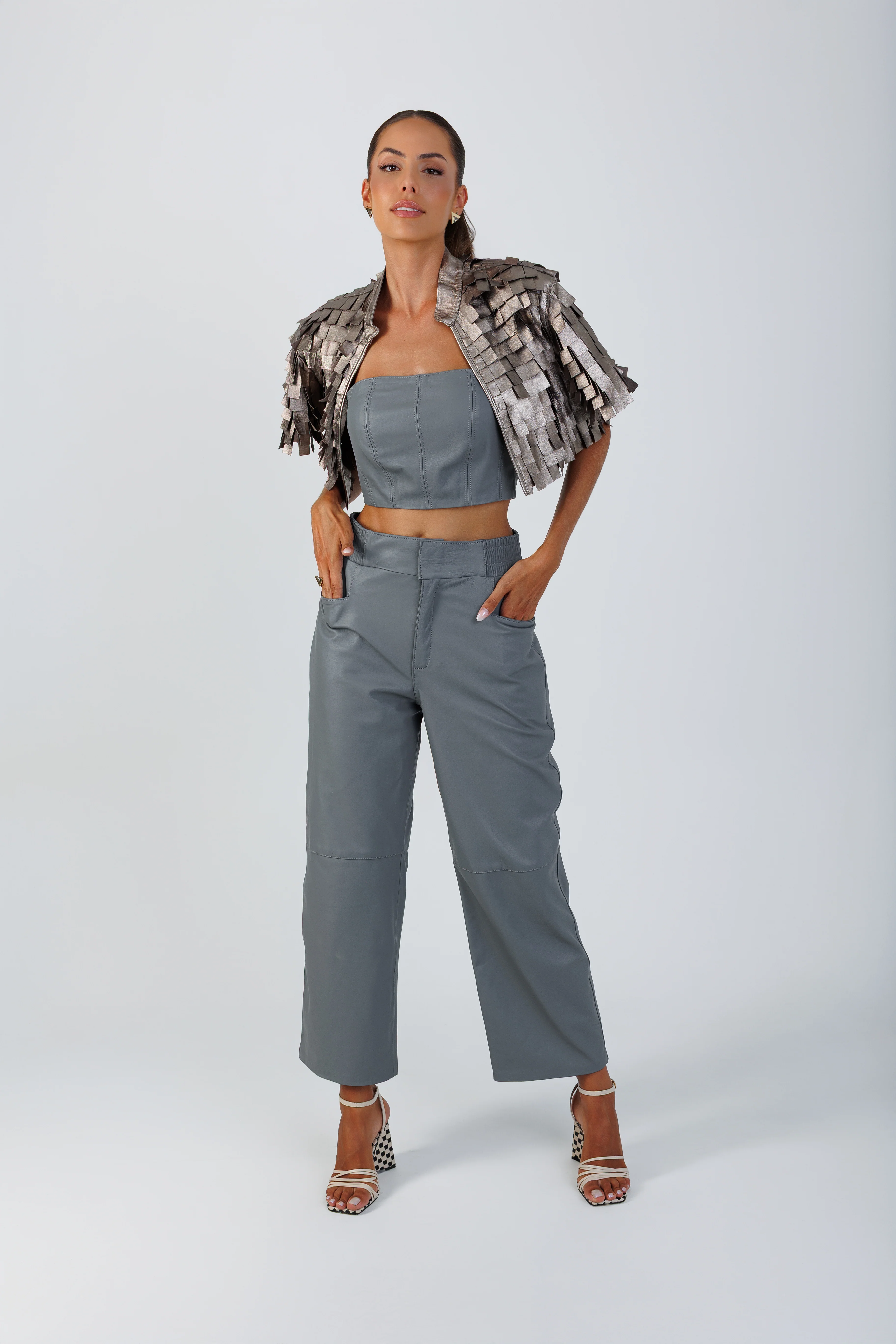 Calça Pantacourt Treviso 1 Calça Pantacourt Treviso 1