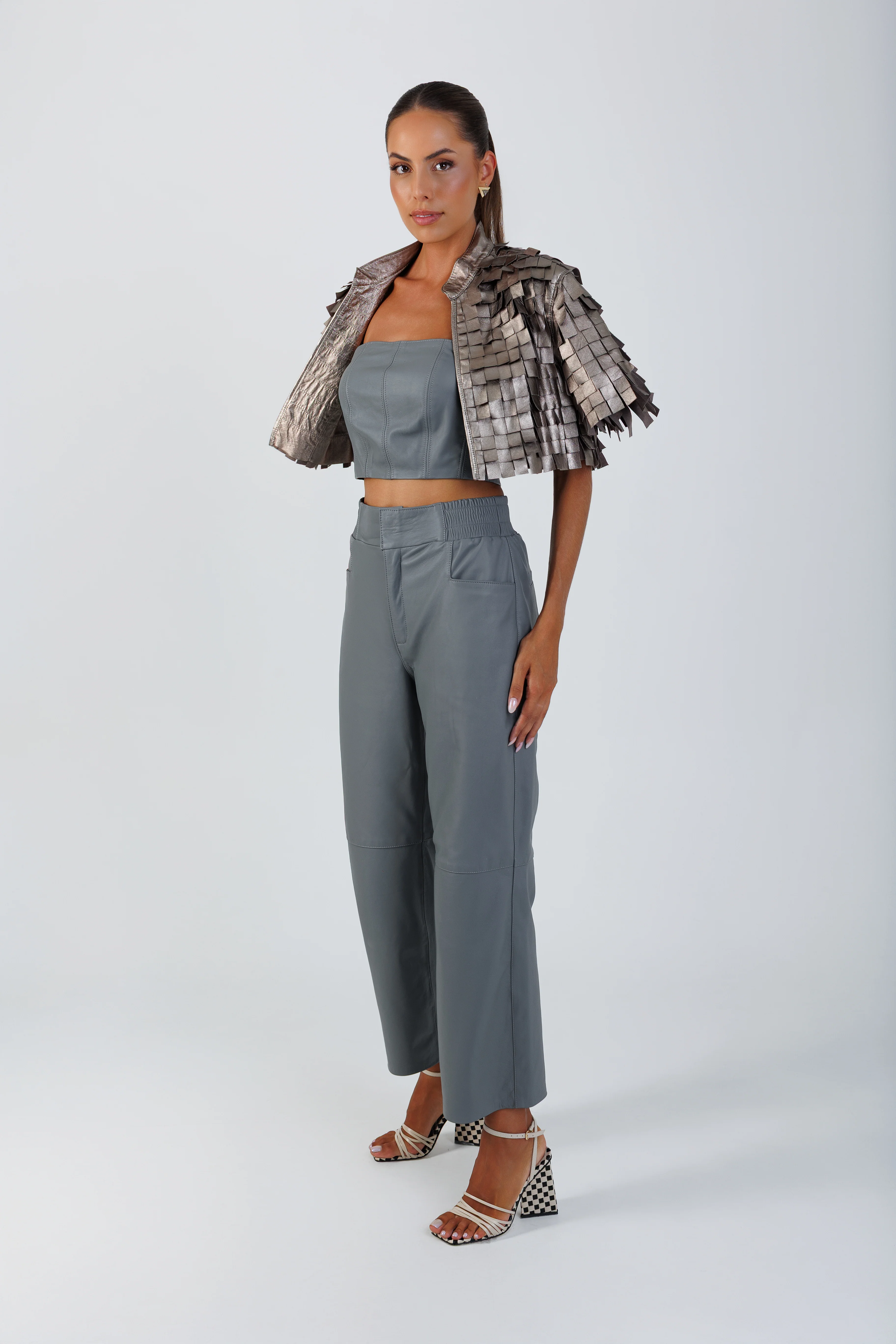 Calça Pantacourt Treviso 7 Calça Pantacourt Treviso 7