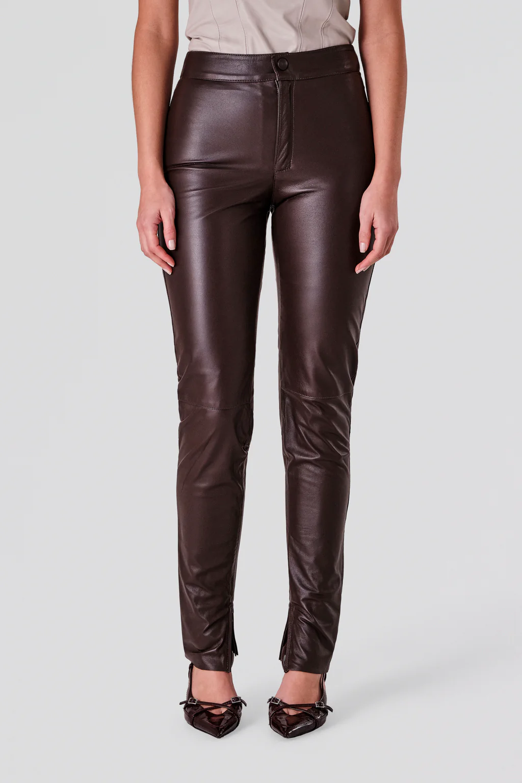 Calça Skinny Cós Alto 4 Calça Skinny Cós Alto 4