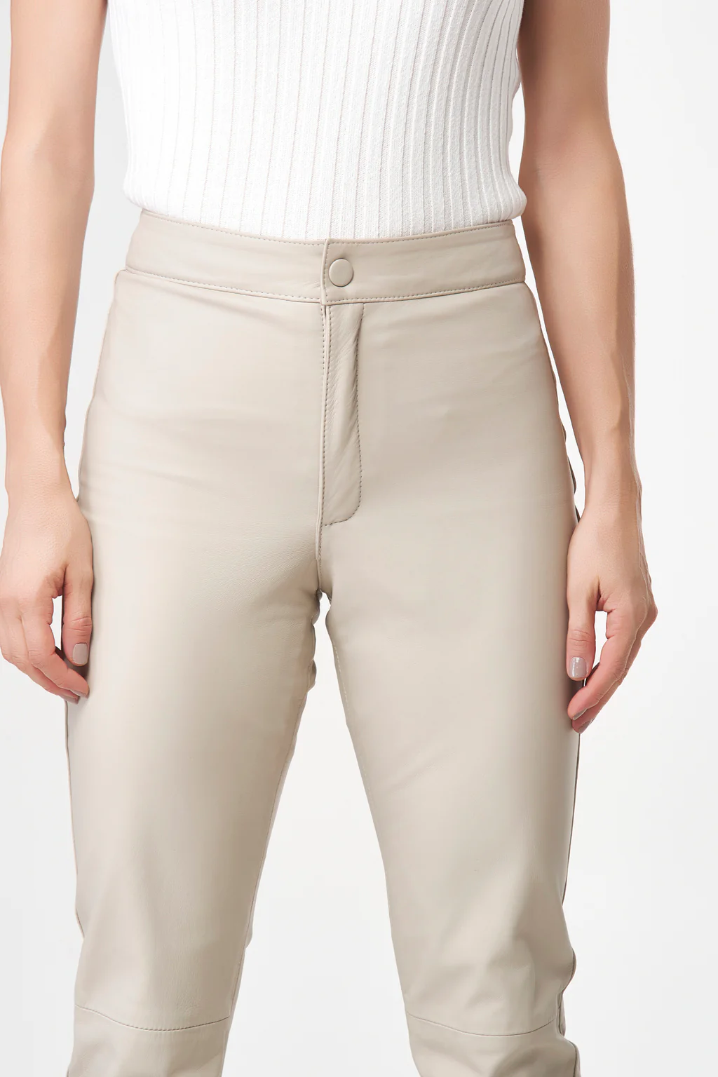 Calça Skinny Cós Alto 6 Calça Skinny Cós Alto 6