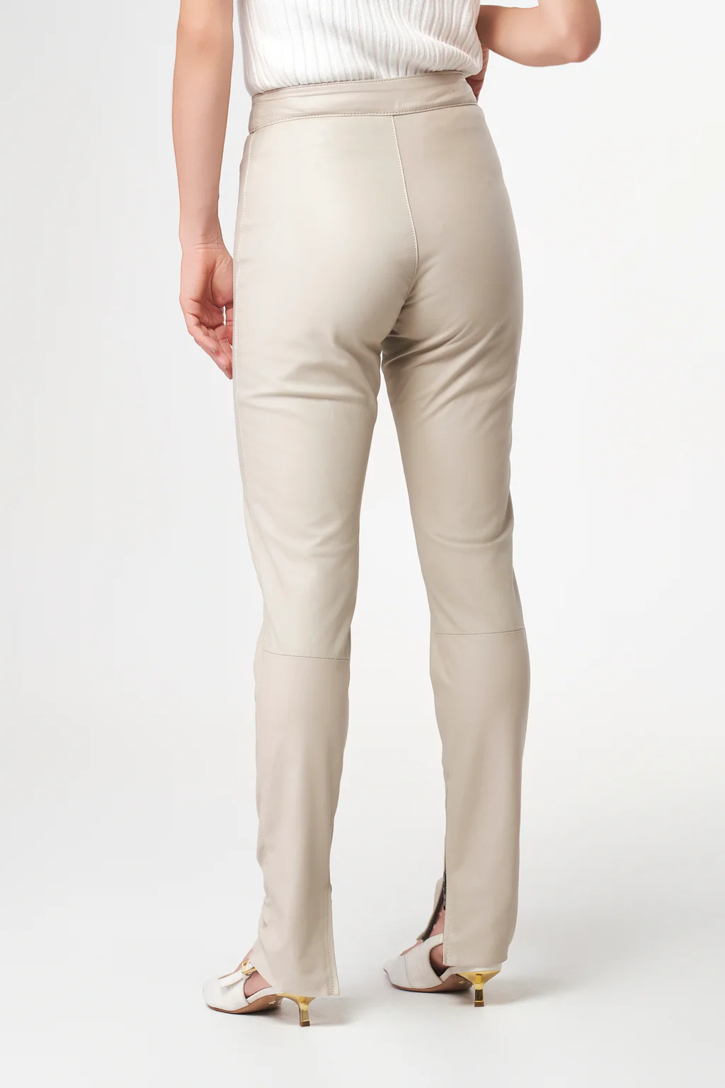 Calça Skinny Cós Alto 7 Calça Skinny Cós Alto 7