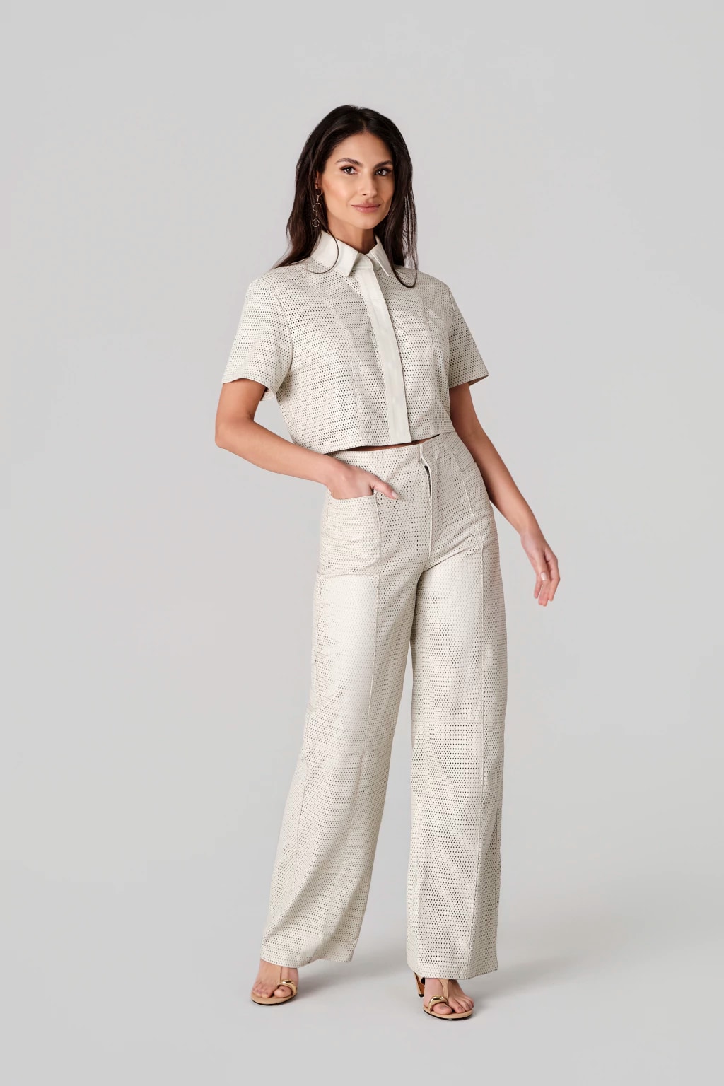 Calça Wide MYKONOS 14 Calça Wide MYKONOS 14