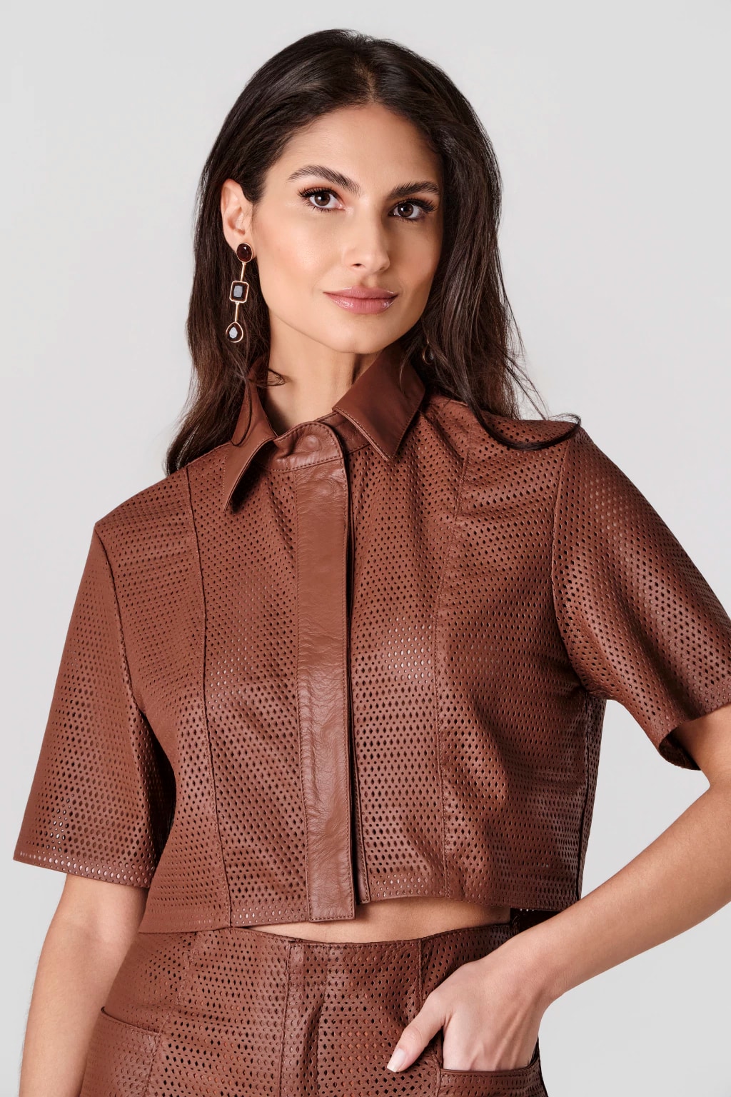 Camisa Cropped MYKONOS 1 Camisa Cropped MYKONOS 1