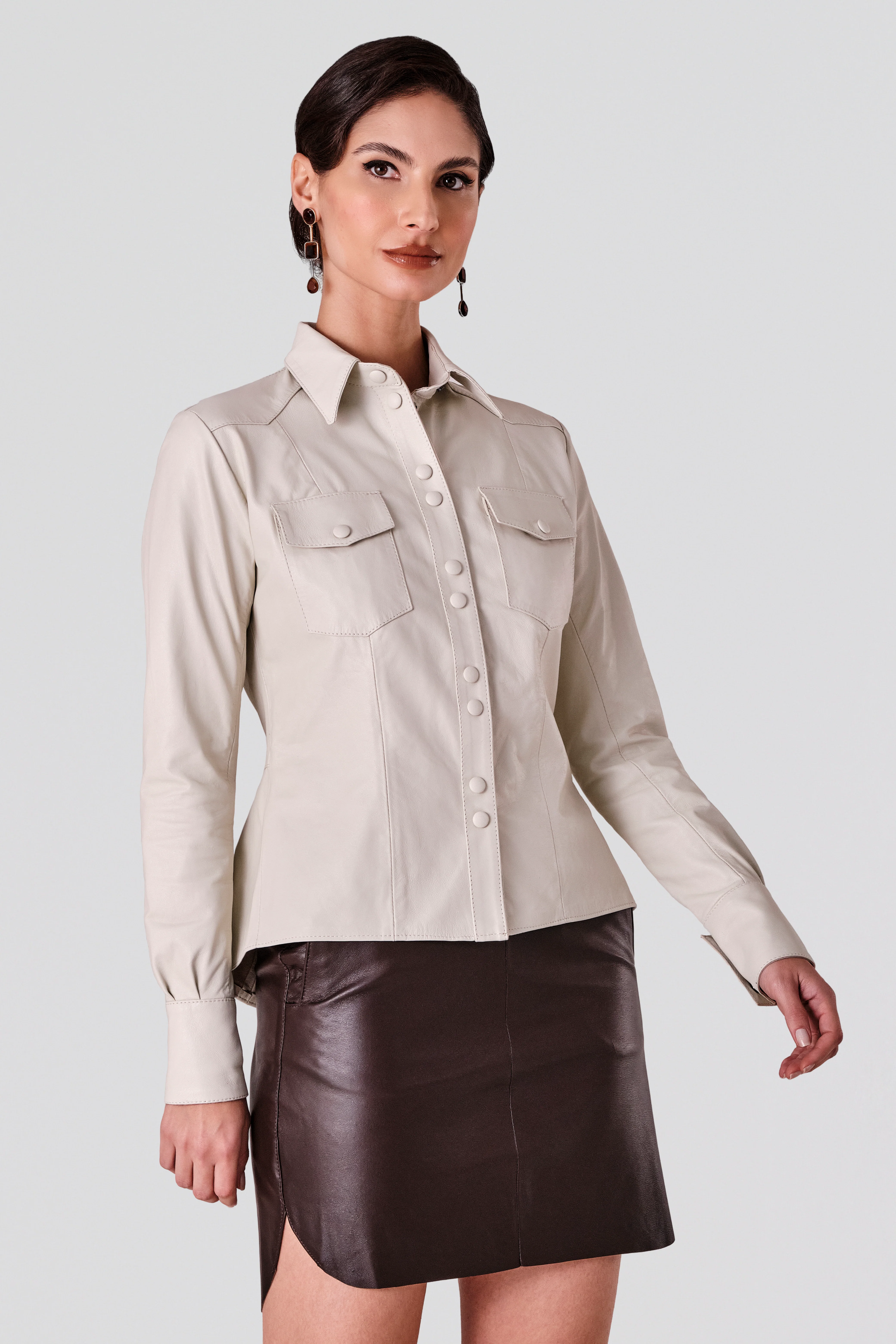 Camisa Feminina Alfaiataria Interlaken 6 Camisa Feminina Alfaiataria Interlaken 6
