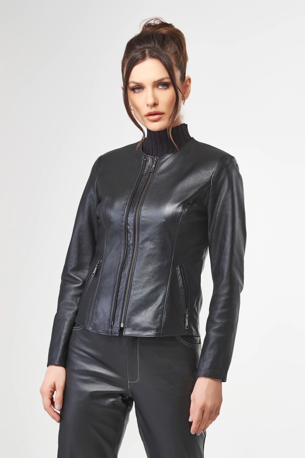 Jaqueta básica em pelica - Dublin 7 Jaqueta básica em pelica - Dublin 7