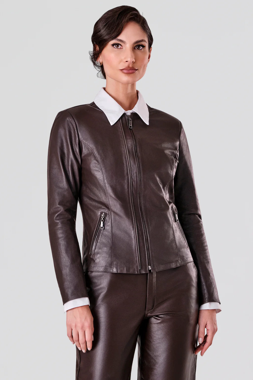 Jaqueta Básica em Pelica - Dublin 1 Jaqueta Básica em Pelica - Dublin 1