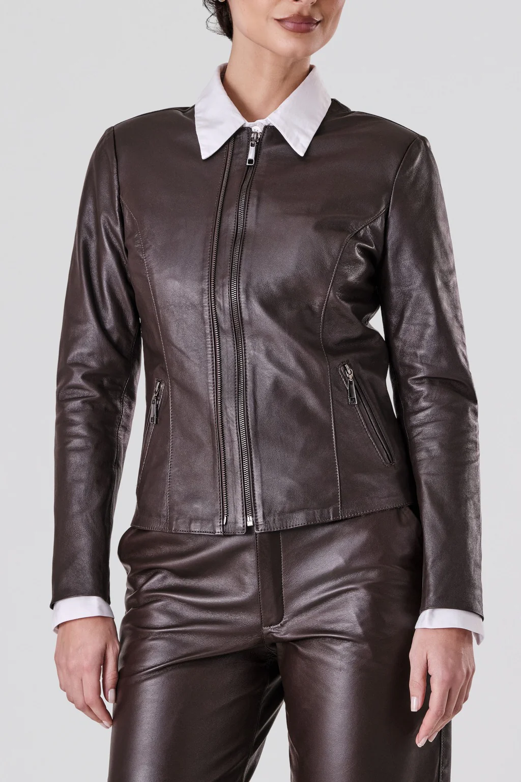 Jaqueta Básica em Pelica - Dublin 3 Jaqueta Básica em Pelica - Dublin 3