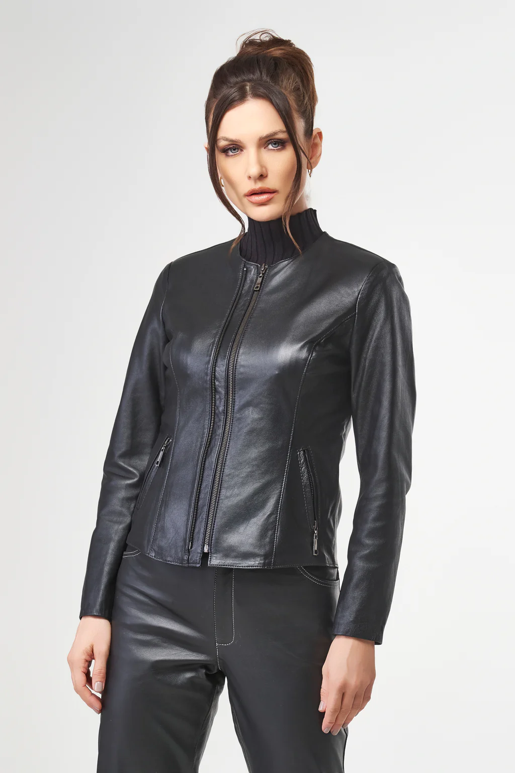 Jaqueta Básica em Pelica - Dublin 7 Jaqueta Básica em Pelica - Dublin 7