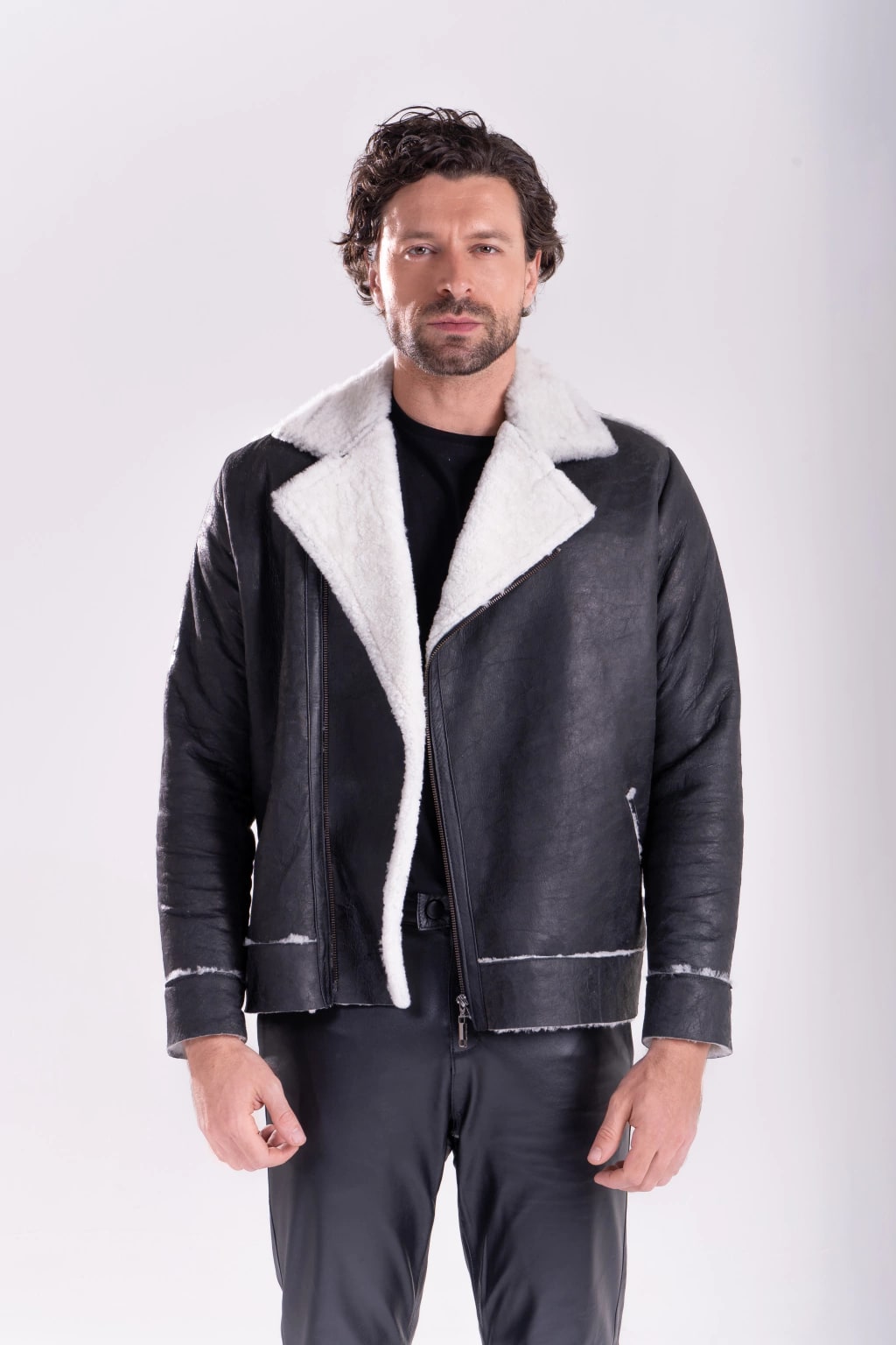 Jaqueta Gamulã Aviador 1 Jaqueta Gamulã Aviador 1