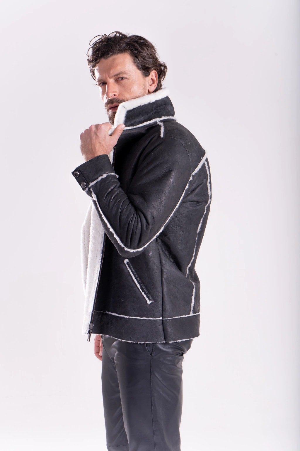 Jaqueta Gamulã Aviador 12 Jaqueta Gamulã Aviador 12