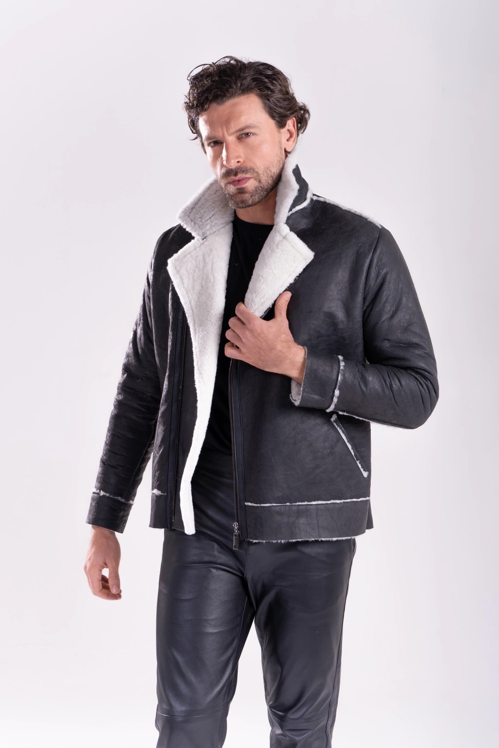 Jaqueta Gamulã Aviador 13 Jaqueta Gamulã Aviador 13