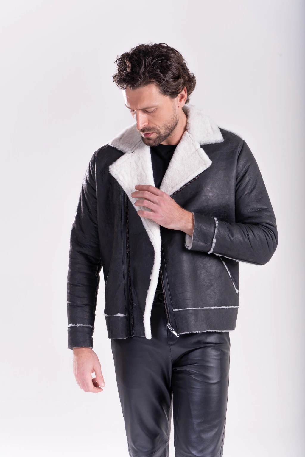 Jaqueta Gamulã Aviador 14 Jaqueta Gamulã Aviador 14