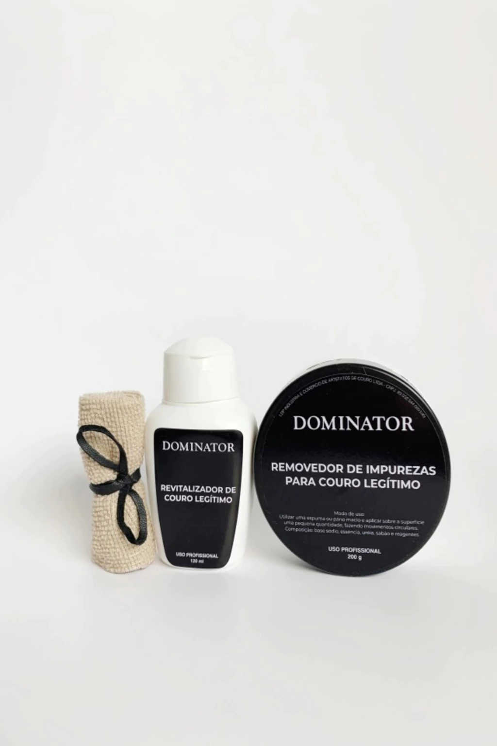 Kit de cuidados profissional com o couro legítimo 1 Kit de cuidados profissional com o couro legítimo 1