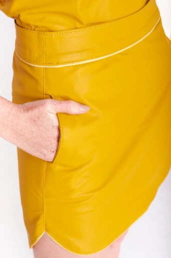 Mini Saia Dente de Leão 14 Mini Saia Dente de Leão 14