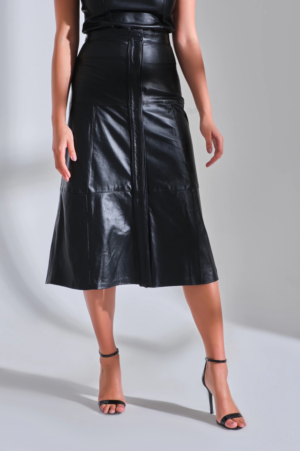 Saia com Botões Gardênia 7 Saia com Botões Gardênia 7