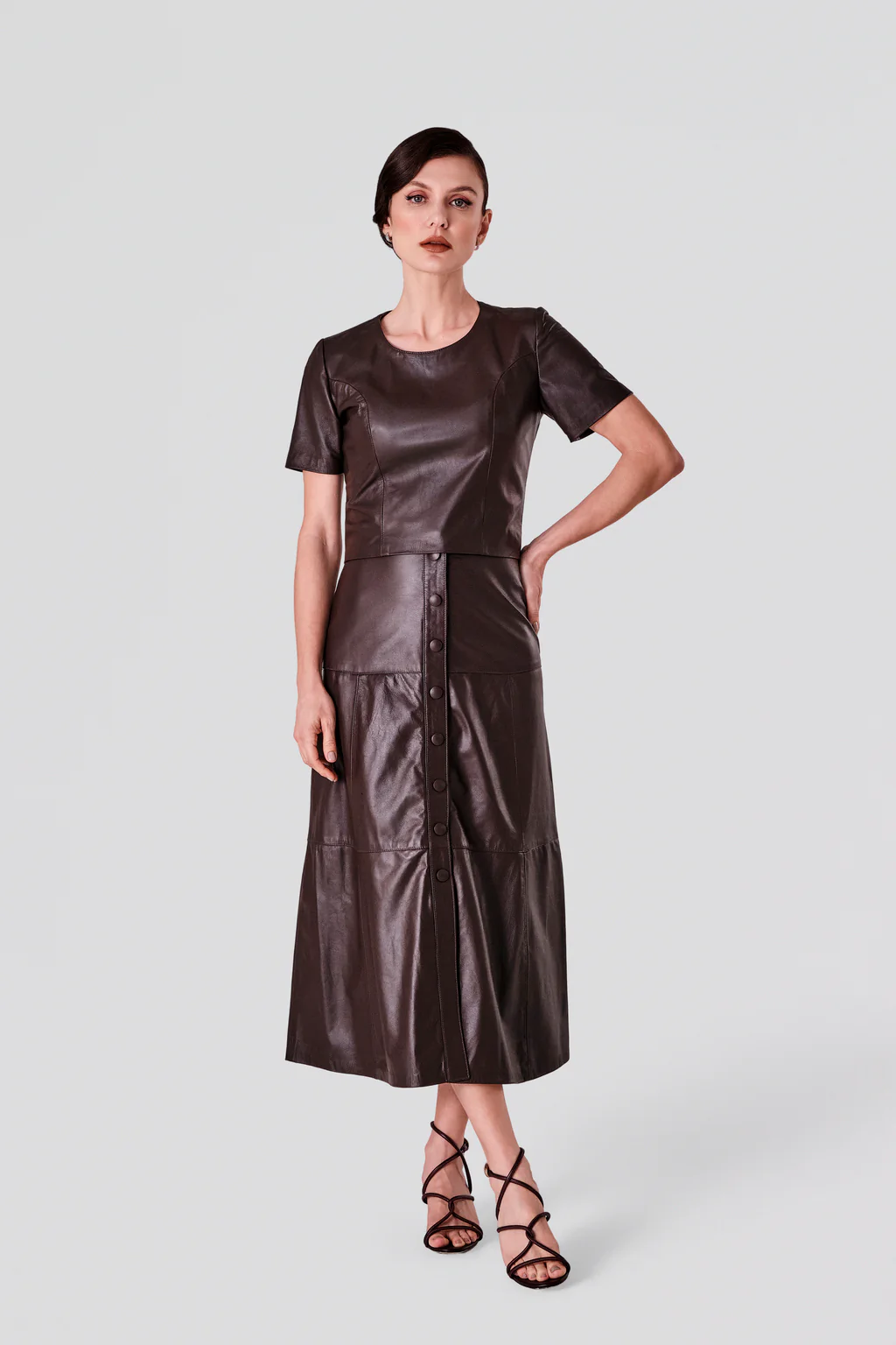 Saia Longa com botões Gardênia 2 Saia Longa com botões Gardênia 2