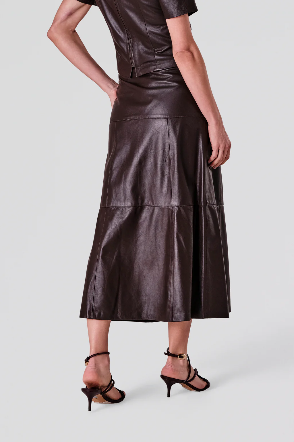 Saia Longa com botões Gardênia 5 Saia Longa com botões Gardênia 5