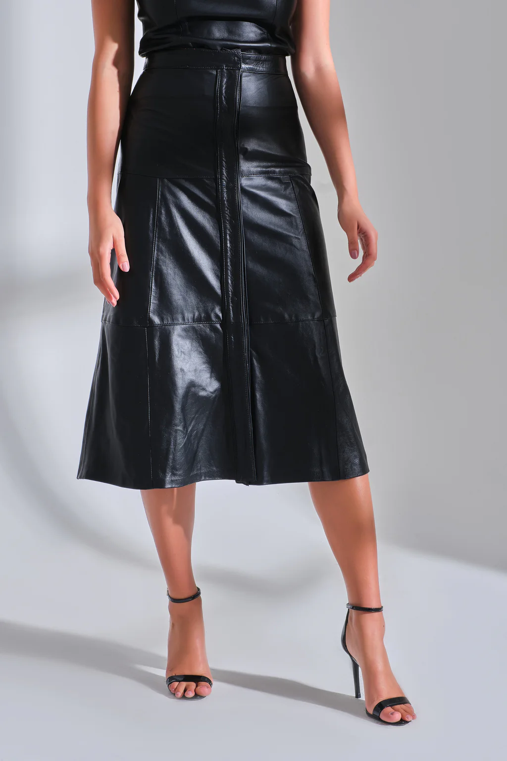 Saia Longa com botões Gardênia 7 Saia Longa com botões Gardênia 7