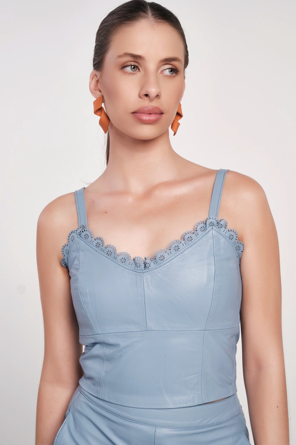 Top alça regulável com detalhes 5 Top alça regulável com detalhes 5