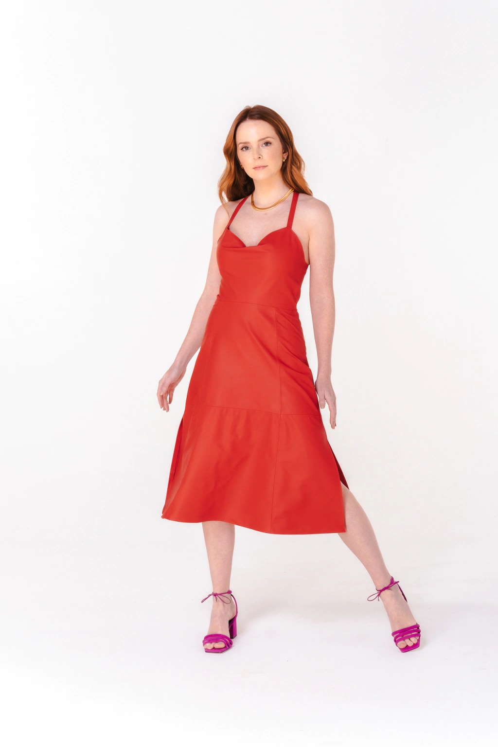 Vestido Alça Tulipa 14 Vestido Alça Tulipa 14